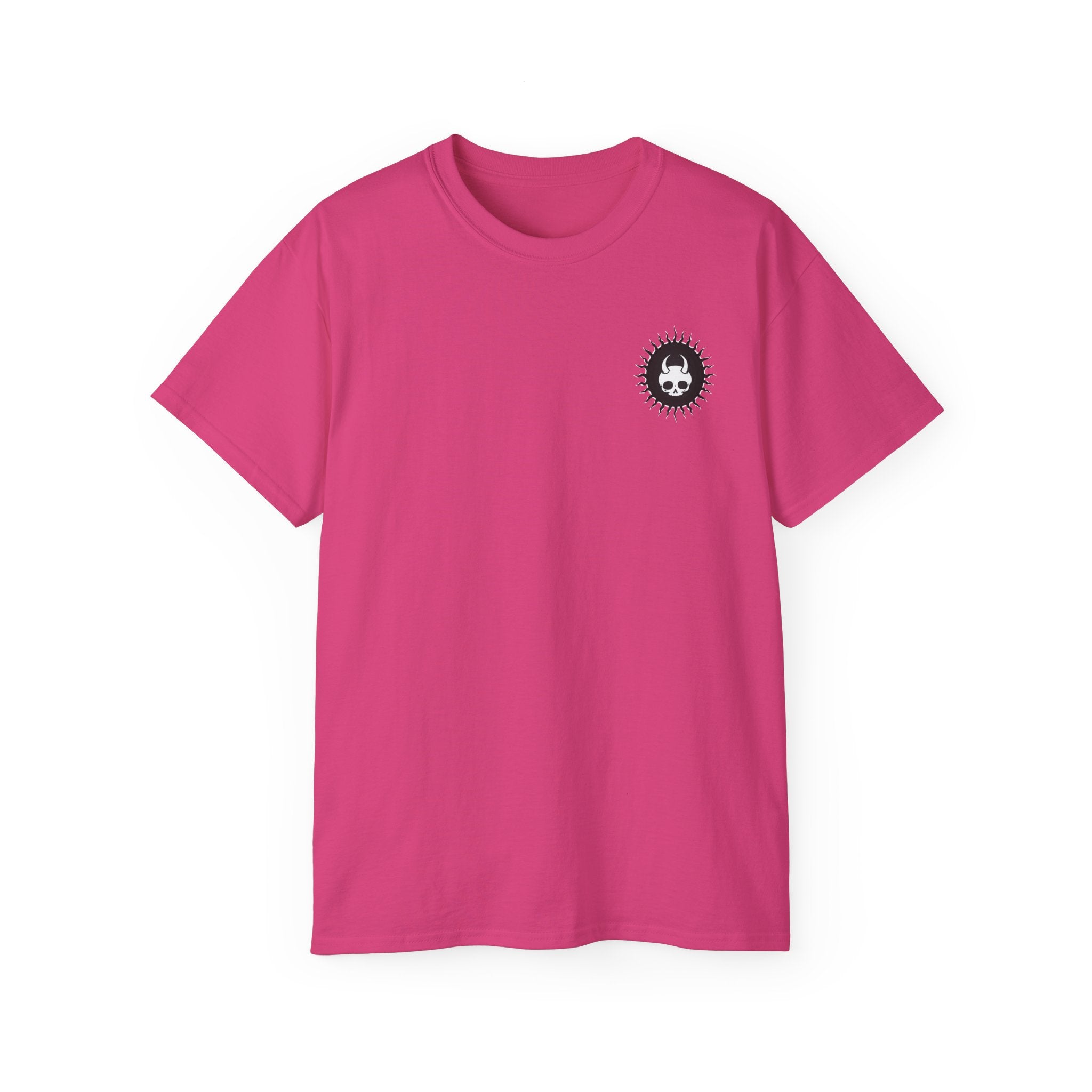 Exposed Heart - Unisex Cotton Tee (Back) - Damned Threads